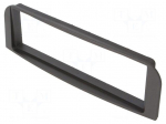 Radio mounting frame | Alfa Romeo | 1 DIN | anthracite