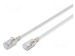 Patch cord | F/FTP | Cat 6a | RJ45 plug,both sides | stranded | Cu | 10m