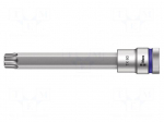 Socket: Torx&reg;-bit | TX60 | 1/2" | 140mm | Chrom-vanadium steel | Zyklop