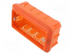 Enclosure: junction box | X: 144mm | Y: 85mm | Z: 50.5mm | technopolymer
