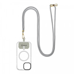 OBAL:ME NeckTag Allure Rope for Mobile Phone / Light Grey
