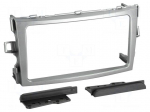 Radio frame | Toyota | 2 DIN | silver