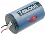 Battery: lithium | 3.6V | D | &Oslash;34x61mm | 19000mAh | non-rechargeable