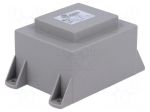 Transformer: encapsulated | 20VA | 230VAC | 9V | 9V | 1.11A | 1.11A | IP00