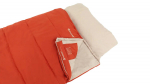 Outwell Contour Lux Adult Rectangular sleeping bag Polyester Red