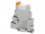 Relay: interface | SPDT | Ucoil: 24VDC | 6A | 6A/250VAC | 2A/24VDC | IP20
