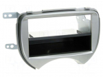 Radio frame | Nissan | 2 DIN | silver
