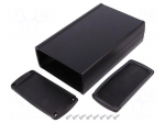 Enclosure: multipurpose | TEKAM | X: 106mm | Y: 175mm | Z: 45mm | black