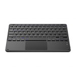 Computer keyboard Blackview  K1 Bluetooth Keyboard Wireless Ultra Slim 10&rdquo; &ndash; 280mAh Battery, Bluetooth 3.0, Compatible with Windows / Android / iOS, Black Gray