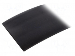 Heat shrink sleeve | 2: 1 | 76.2mm | L: 0.15m | black | polyolefine