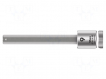 Socket: hex key-bit | Hex Plus | HEX 9mm | 3/8" | Zyklop