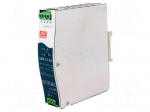 Power supply: switched-mode | 76.8W | 48VDC | 48&divide;55VDC | 1.6A | 510g