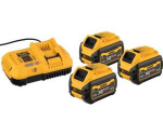 DEWALT&nbsp;XR FLEXVOLT Akku Starterkit DCB118X3, inkl. 3x Akku 54Volt 3Ah, Set