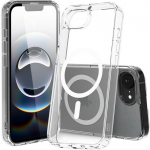 Nevox StyleShell SHOCKFlex Transparent Case MagSafe Compatible for iPhone 16e