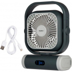 Medion LIFE camping fan E10 TF (MD 12065) (grey/white)