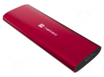 Hard discs housing: M.2 | USB 3.2 Gen 2x1 | aluminium | 38x105x12mm