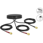 Antenn Delock LTE MIMO WLAN 802.11 3xSMA-St RG-174 1,0m Grey