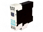 Module: current monitoring relay | AC/DC current | DIN | SPDT | 24VAC