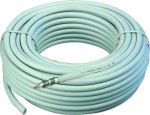 Schwaiger koaksiaalantennikaabel 135dB 4-kordne 8,2mm 25m White
