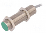 Sensor: inductive | Output conf: PNP / NO | 0&divide;8mm | 10&divide;30VDC | M18