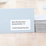 Herma eemaldatavad kleebised Movables A4, valged, matt paber, 2700 tk, &uuml;marad nurgad (10300)