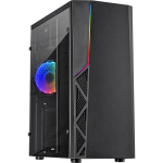 Inter-Tech m&auml;ngukorpuse B-02 120mm RGB-ventilaator, LED-riba jaem&uuml;&uuml;k