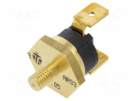 Sensor: thermostat | Output conf: SPST-NC | 160&deg;C | 16A | 250VAC | &plusmn;5&deg;C