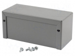 Enclosure: multipurpose | X: 56mm | Y: 127mm | Z: 56mm | 1411 | aluminium