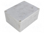 Enclosure: multipurpose | X: 90mm | Y: 115mm | Z: 55mm | 1550Z | aluminium