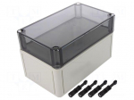 Enclosure: multipurpose | X: 110mm | Y: 180mm | Z: 111mm | TK PS | grey