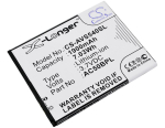 1900 mAh for Archos AC50BL,AC50BLP,AC50BPL,AL50BPL