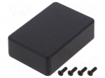 Enclosure: multipurpose | 1550 | X: 55mm | Y: 80mm | Z: 25mm | aluminium