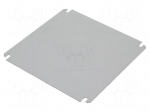 Mounting plate | steel | W: 238mm | L: 238mm | Series: SOLID | ABS282813