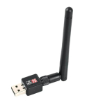 Fusion bezvadu Wi-Fi adapteris ar antenu (2,4 GHz | USB 2.0, bezvadu, 600 Mbps, IEEE 802.11b|g|n)