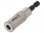 Holders for screwdriver bits | Socket: 1/4" | Overall len: 62mm