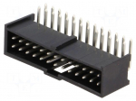 Socket | IDC | male | PIN: 26 | angled 90&deg; | THT | tinned | 2.54mm
