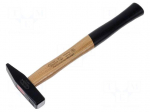 Hammer | fitter type | 300g | carbon steel | ashwood