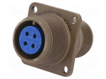Connector: circular | Series: 97 | socket,plug | female | PIN: 4 | 13A