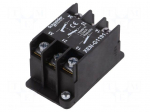 Leads: screw terminals | Mounting: front | Contacts: NC + NO x2