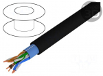 Wire | U/UTP,Alpha Essential Flexing Ethernet | 5e | solid | Cu | PVC
