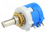 Potentiometer: shaft | multiturn | 10k&Omega; | 2W | &plusmn;5% | 6mm | linear | IP40