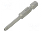 Screwdriver bit | Torx&reg; with protection | T15H | Overall len: 50mm