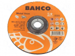 Grinding wheel | &Oslash;: 180mm | Disc thick: 6.5mm | Holder: assembly hole