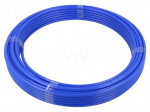Pneumatic tubing | max.24bar | L: 25m | polyamide 6 | Economy | blue