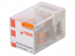 Relay: electromagnetic | DPDT | Ucoil: 230VAC | Icontacts max: 20A