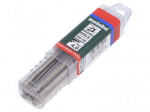 Drill bit | for metal | &Oslash;: 4mm | L: 75mm | Working part len: 43mm