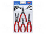 Tools set: pliers | for circlip