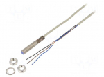 Sensor: inductive | OUT: PNP / NC | 0&divide;2mm | 10&divide;30VDC | M8 | 2m | IP67