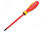 Screwdriver: insulated | slot | 5.5x1mm | Blade length: 125mm | 1kVAC