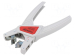 Stripping tool | &Oslash;cable: 3.2&divide;4.4mm | Wire: round | Tool length: 166mm